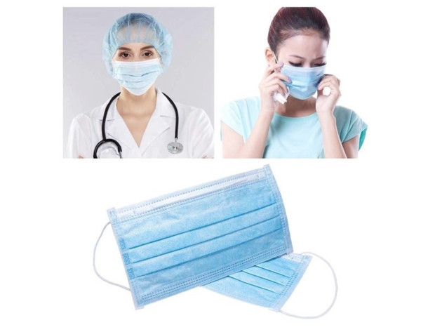 Mondkapjes | Mondmaskers medisch 3 laags met certificate -Chirurgische mondmaskers (1000 stuks)